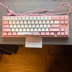 LIKE NEW Ducky x Varmilo Miya Pro Cherry Blossom Mechnical Keyboard